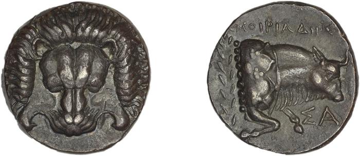 Samos Barron 1966 Class X tetradrachms, реверс, bm