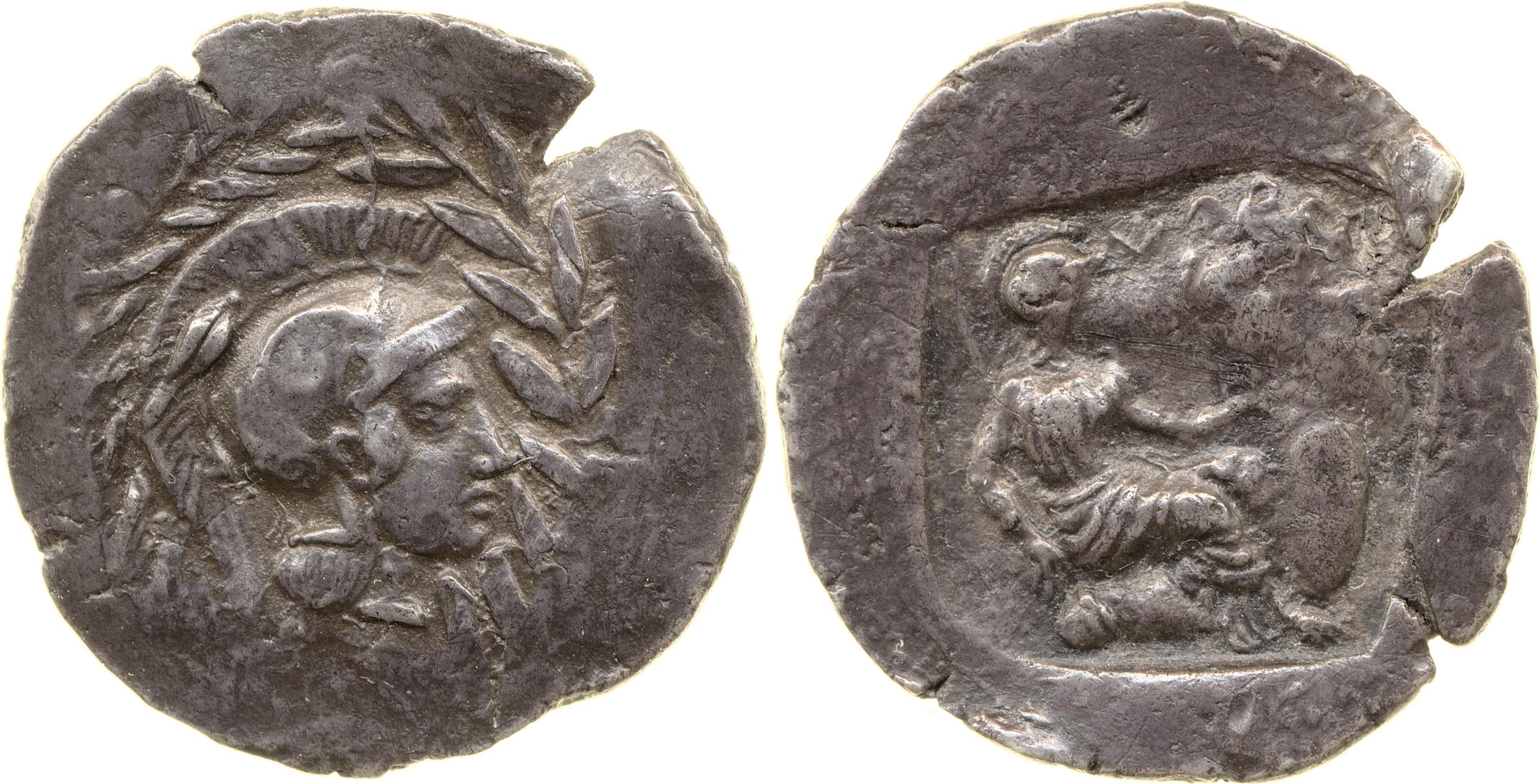 аверс Kheriga Xanthus Mørkholm and Zahle 1976 26-27