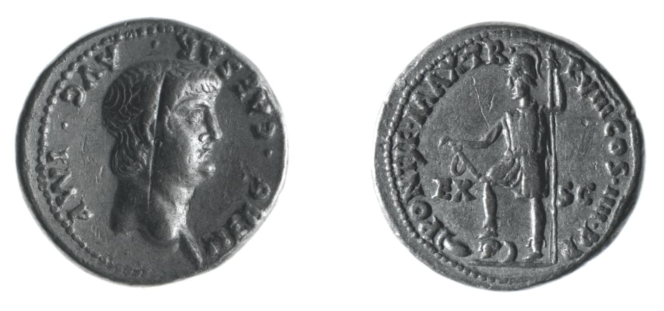 RIC I (second edition) Nero 31, аверс, bm