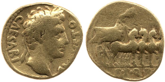 реверс RIC I (second edition) Augustus 109