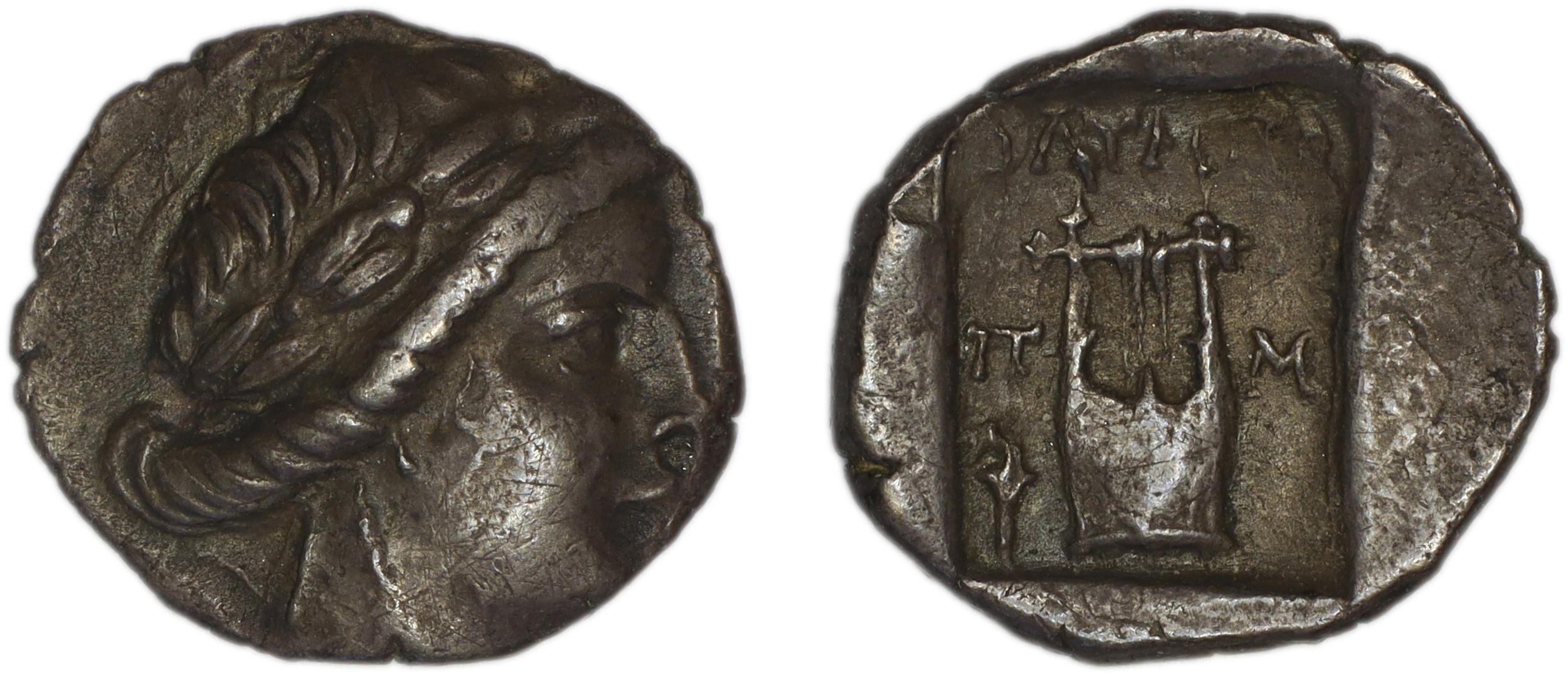 аверс Lycian League Olympus in Lycia Troxell 1982 2.44