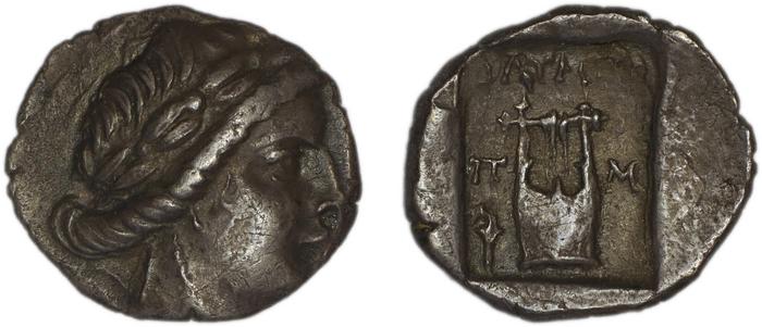 реверс Lycian League Olympus in Lycia Troxell 1982 2.44
