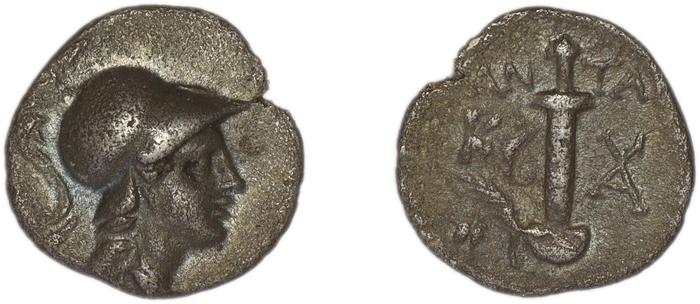 Caunus Ashton 1999 p. 142-5, 1-93, реверс, bm