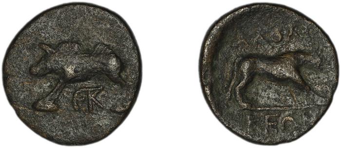 Laodiceia ad Lycum BMC Laodiceia 52-3, реверс, bm