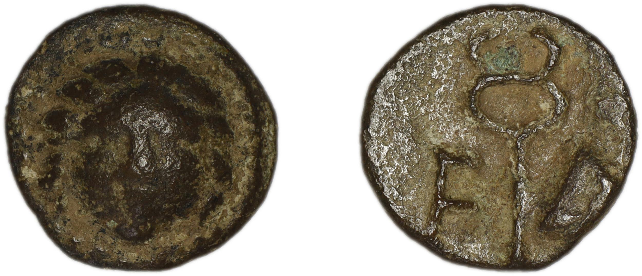 Aspendus SNG Copenhagen Aspendus 262, аверс, bm