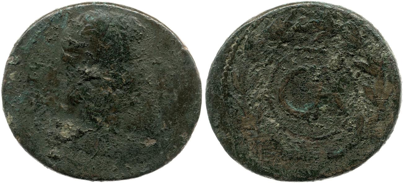 RIC I (second edition) Augustus 501, аверс, bm
