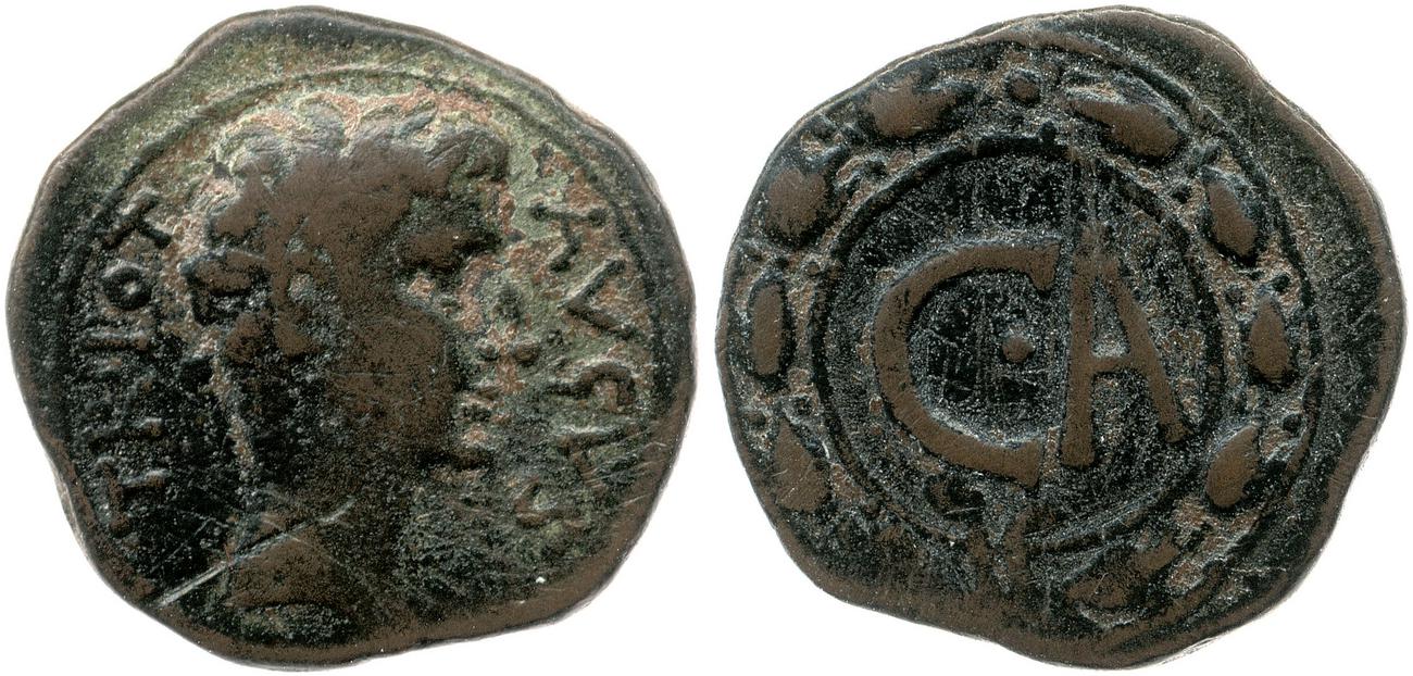 RIC I (second edition) Augustus 503, аверс, bm