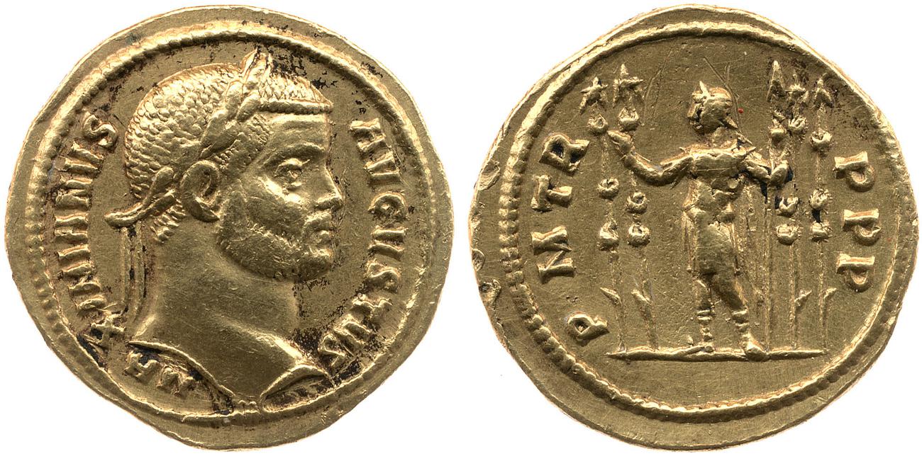 аверс RIC V Diocletian 614