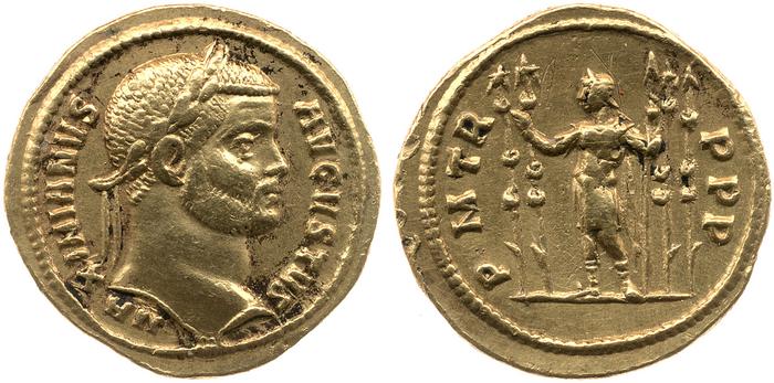 реверс RIC V Diocletian 614