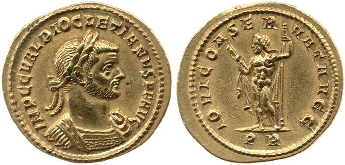 RIC V Diocletian 134, реверс, bm