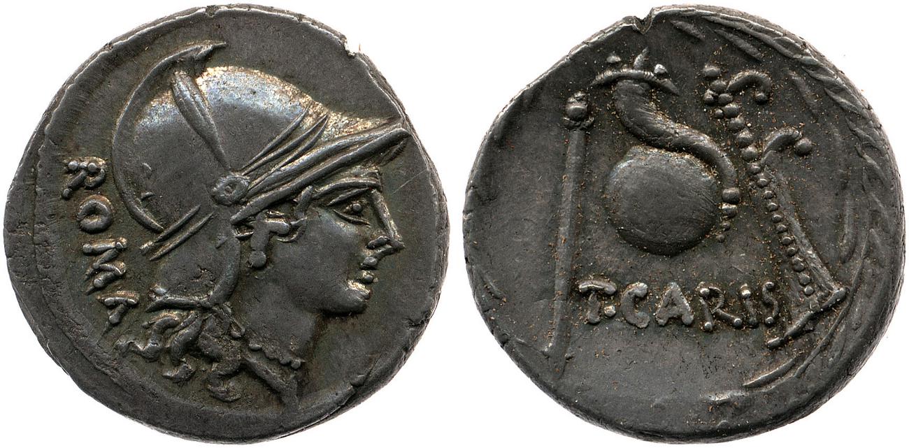RRC 464/3c, аверс, bm