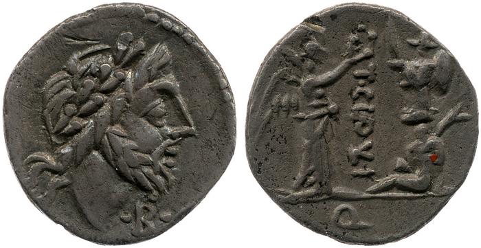 RRC 332/1c, реверс, bm