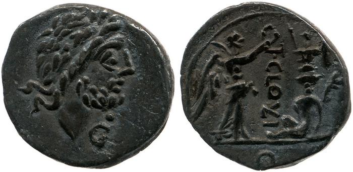 RRC 332/1c, реверс, bm