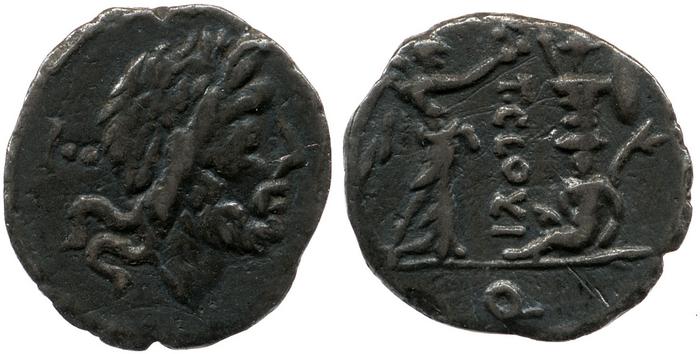 RRC 332/1a, реверс, bm