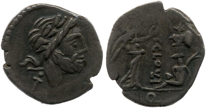 RRC 332/1b, реверс, bm