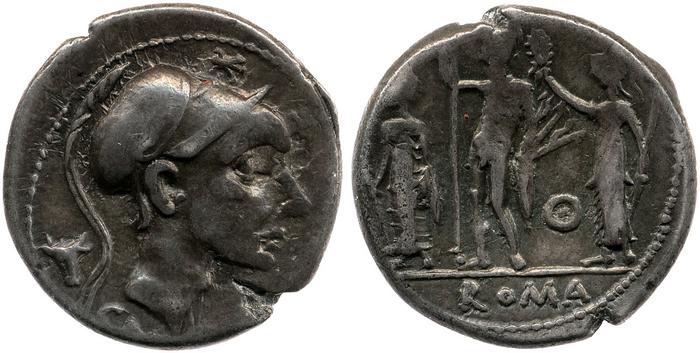 RRC 296/1c, реверс, bm