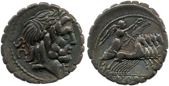 RRC 364/1c, реверс, bm