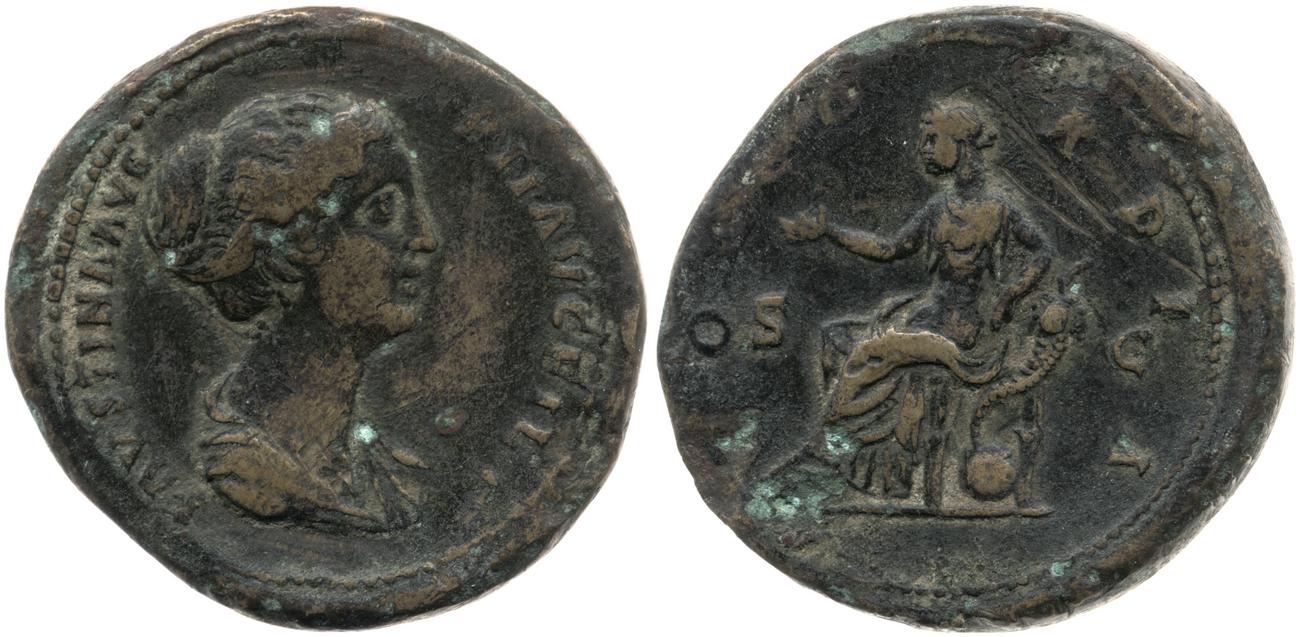 RIC III Antoninus Pius 1374A, аверс, bm