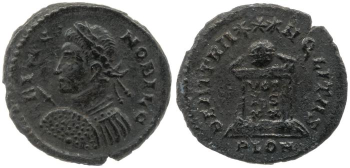RIC VII Londinium 279, реверс, bm