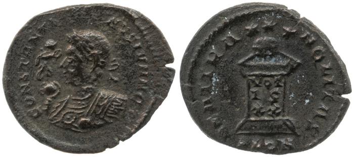 RIC VII Londinium 288, реверс, bm