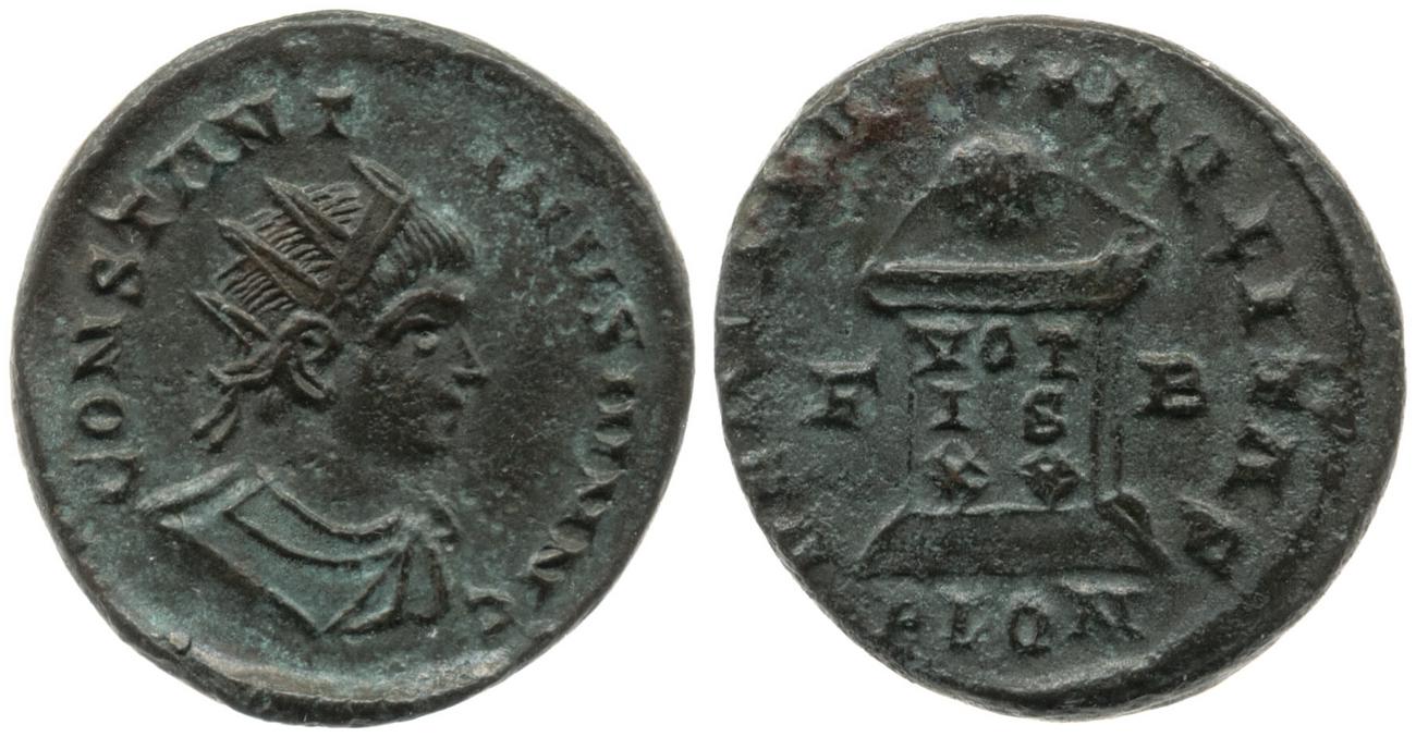 RIC VII Londinium 253, аверс, bm