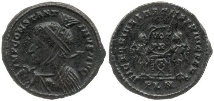 RIC VII Londinium 168, реверс, bm