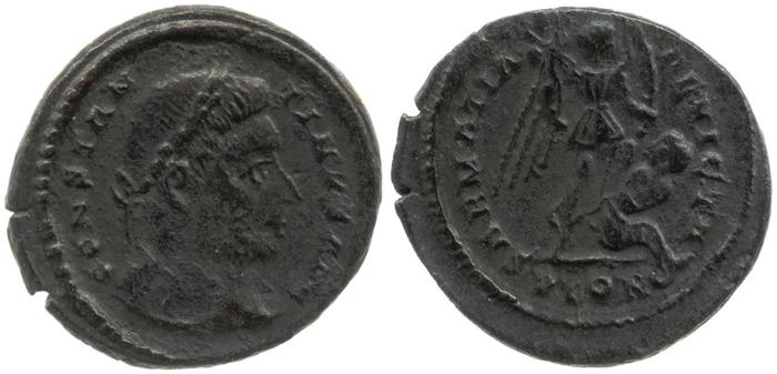 RIC VII Londinium 289, реверс, bm