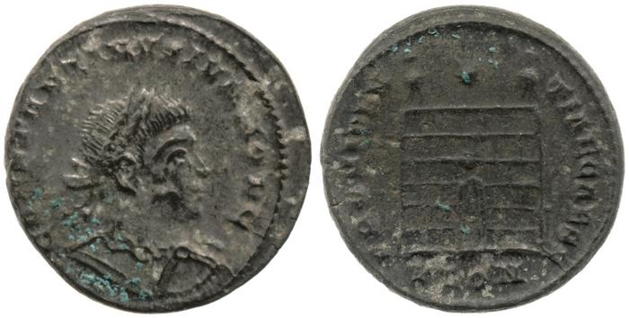RIC VII Londinium 296, реверс, bm