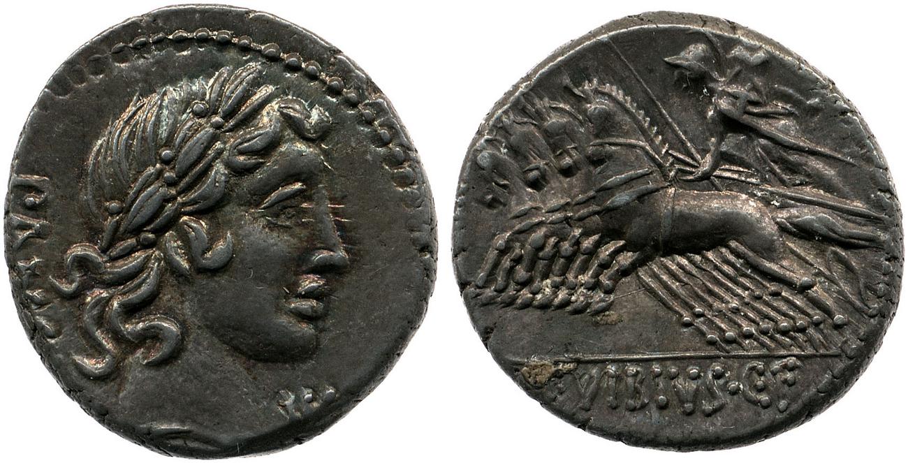 RRC 342/4b, аверс, bm