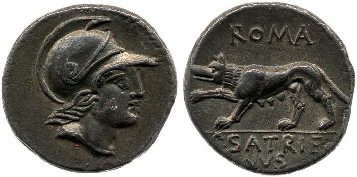 RRC 388/1a, реверс, bm