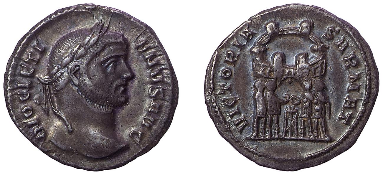 RIC VI Ticinum 12a, аверс, bm