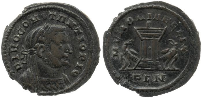реверс RIC VI Londinium 110