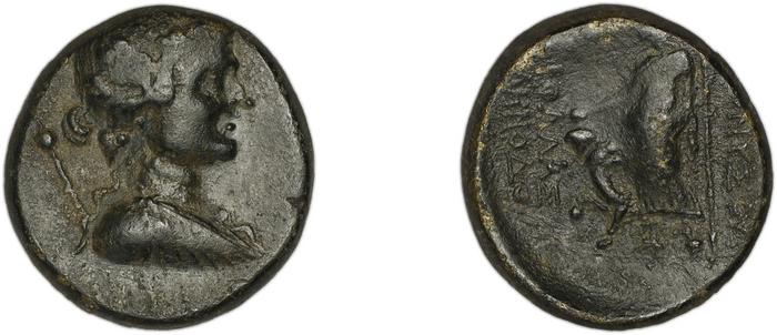 Dionysopolis Phrygiae Von Aulock 1987 6-23, реверс, bm