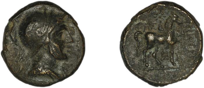 Epicteteis Aezanis BMC Epicteteis 1-3, 6-9, реверс, bm