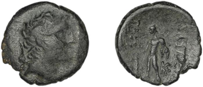 Prusias I of Bithynia Bithynia Waddington 1908 25, реверс, bm