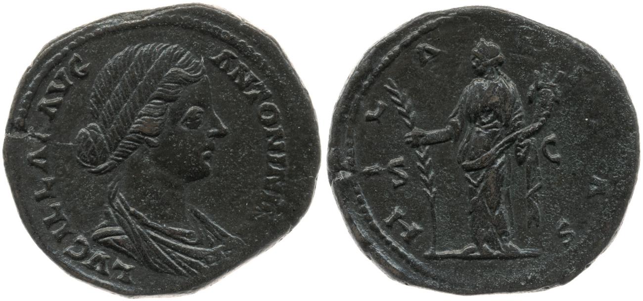 аверс RIC III Marcus Aurelius 1742