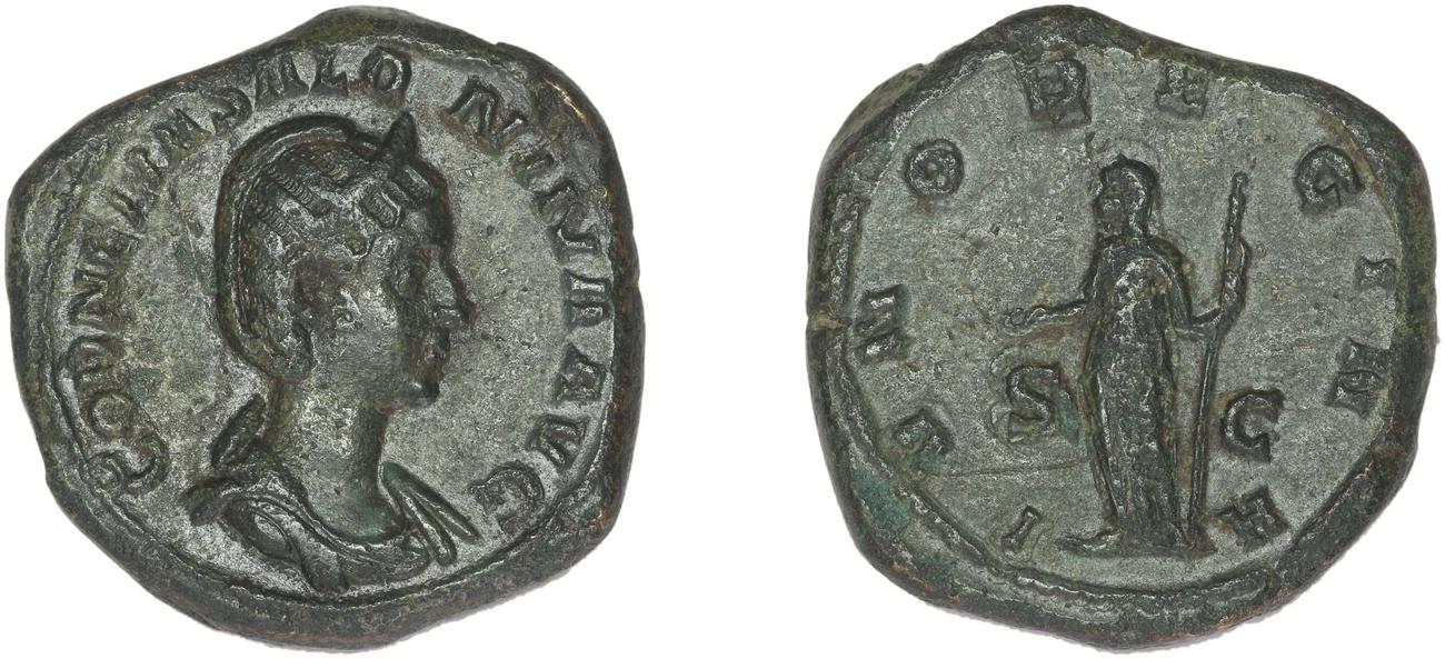 аверс RIC V Salonina 46