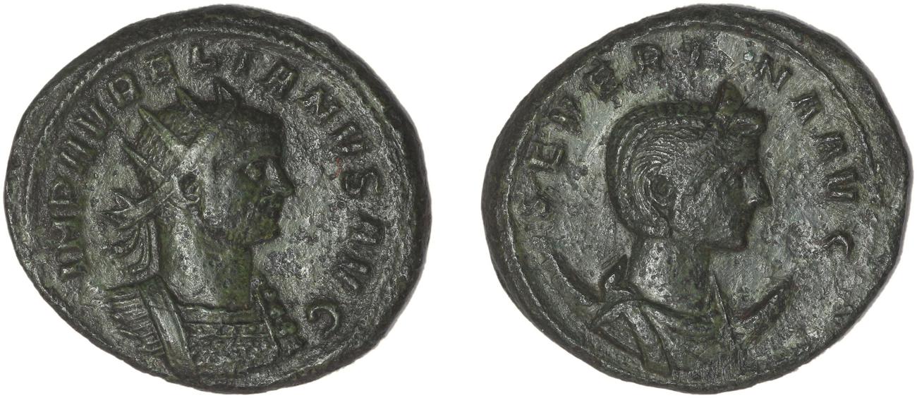 RIC V Aurelian and Severina 2, аверс, bm