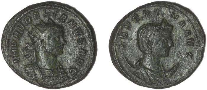 RIC V Aurelian and Severina 2, реверс, bm