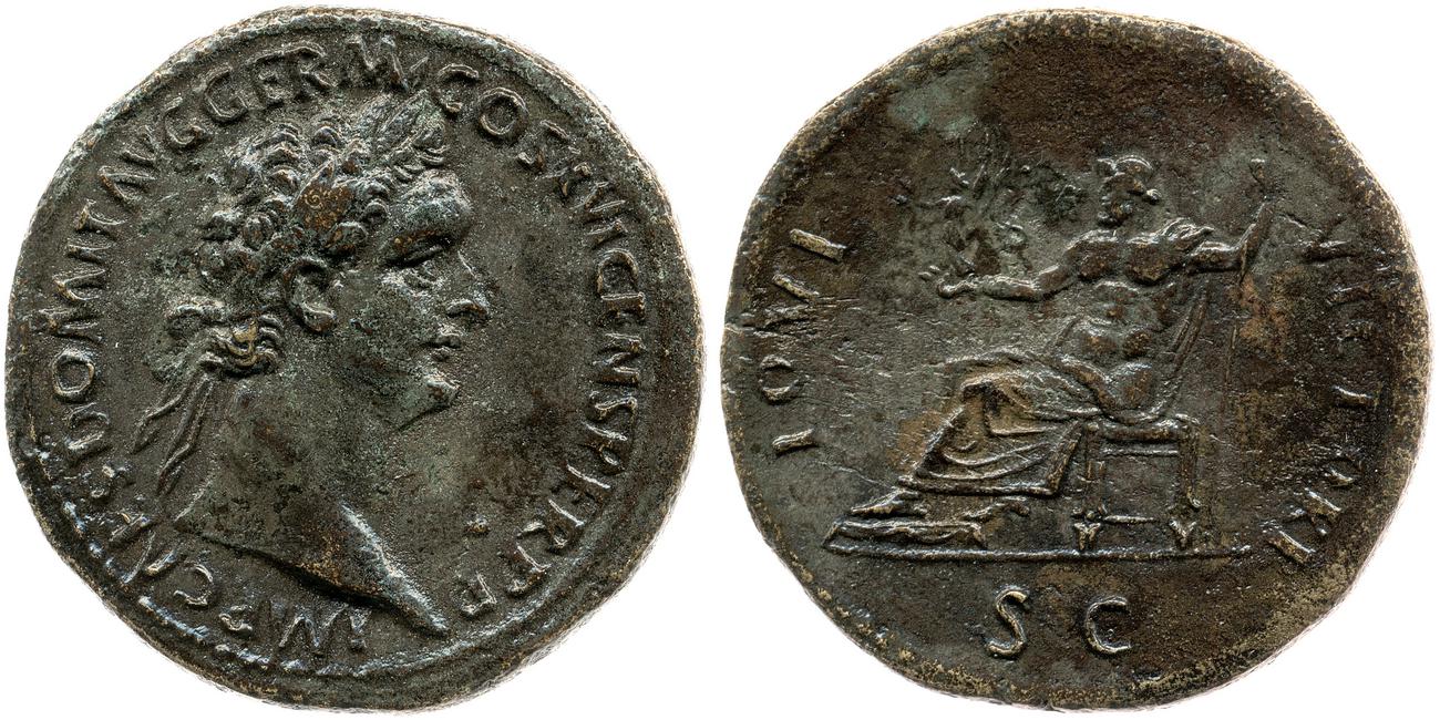 RIC II, Part 1 (second edition) Domitian 751, аверс, bm