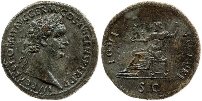RIC II, Part 1 (second edition) Domitian 751, реверс, bm
