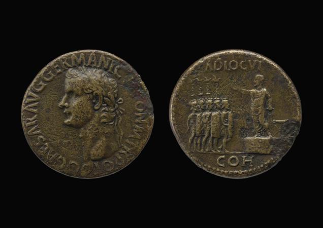 RIC I (second edition) Gaius/Caligula 32, реверс, bm