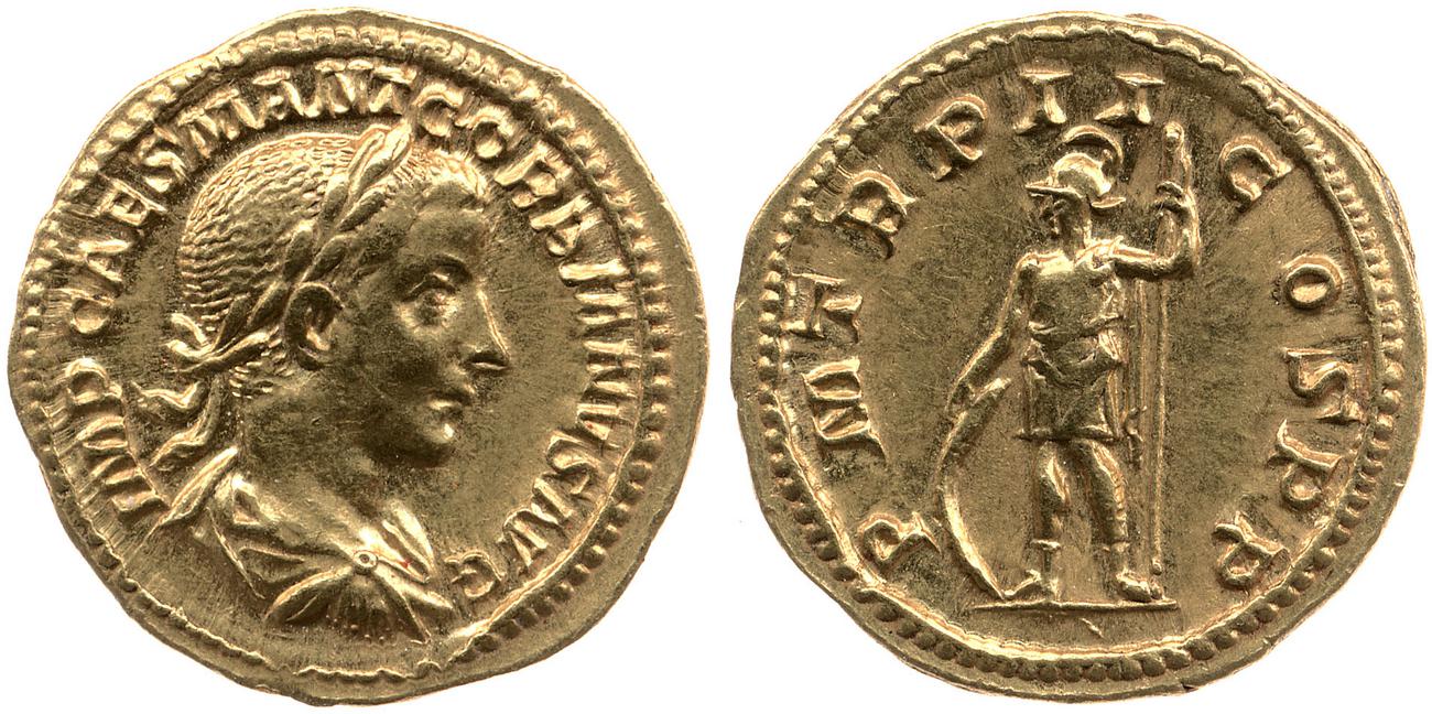 аверс RIC IV Gordian III 25