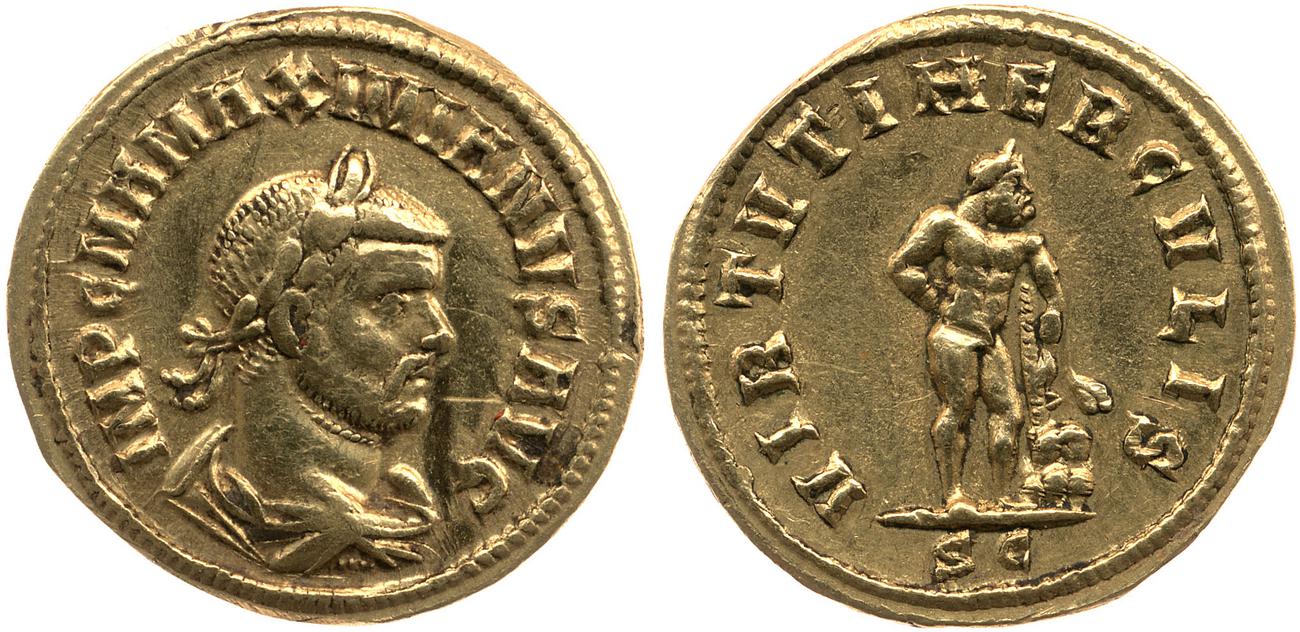 аверс RIC V Diocletian 605