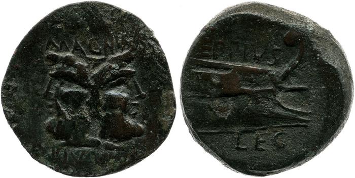 RRC 478/1a, реверс, bm