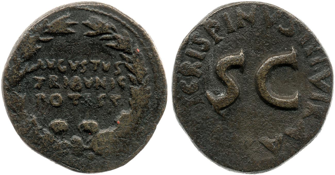 аверс RIC I (second edition) Augustus 332