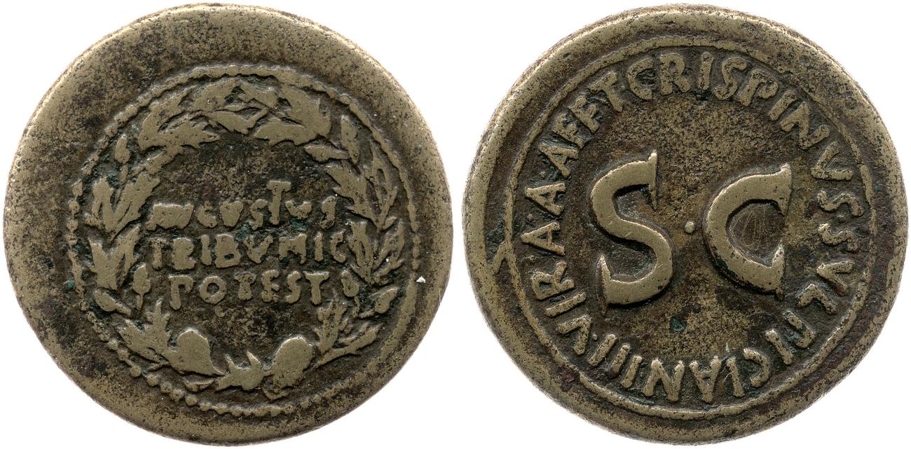 аверс RIC I (second edition) Augustus 333