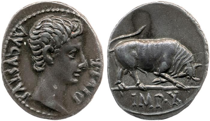 реверс RIC I (second edition) Augustus 167A