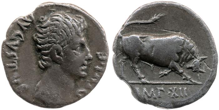 RIC I (second edition) Augustus 176A, реверс, bm