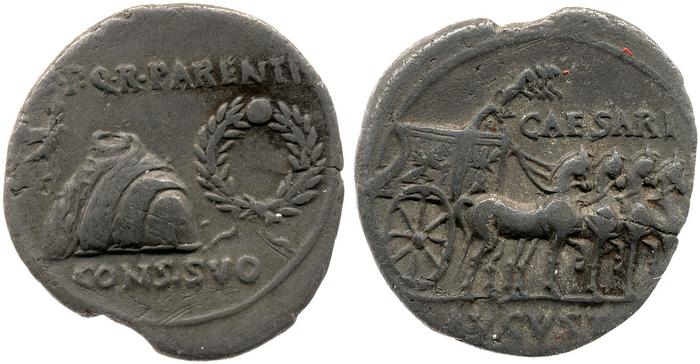 реверс RIC I (second edition) Augustus 101